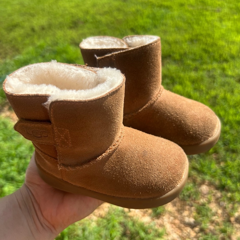 UGG Tan Suede Infant Boots